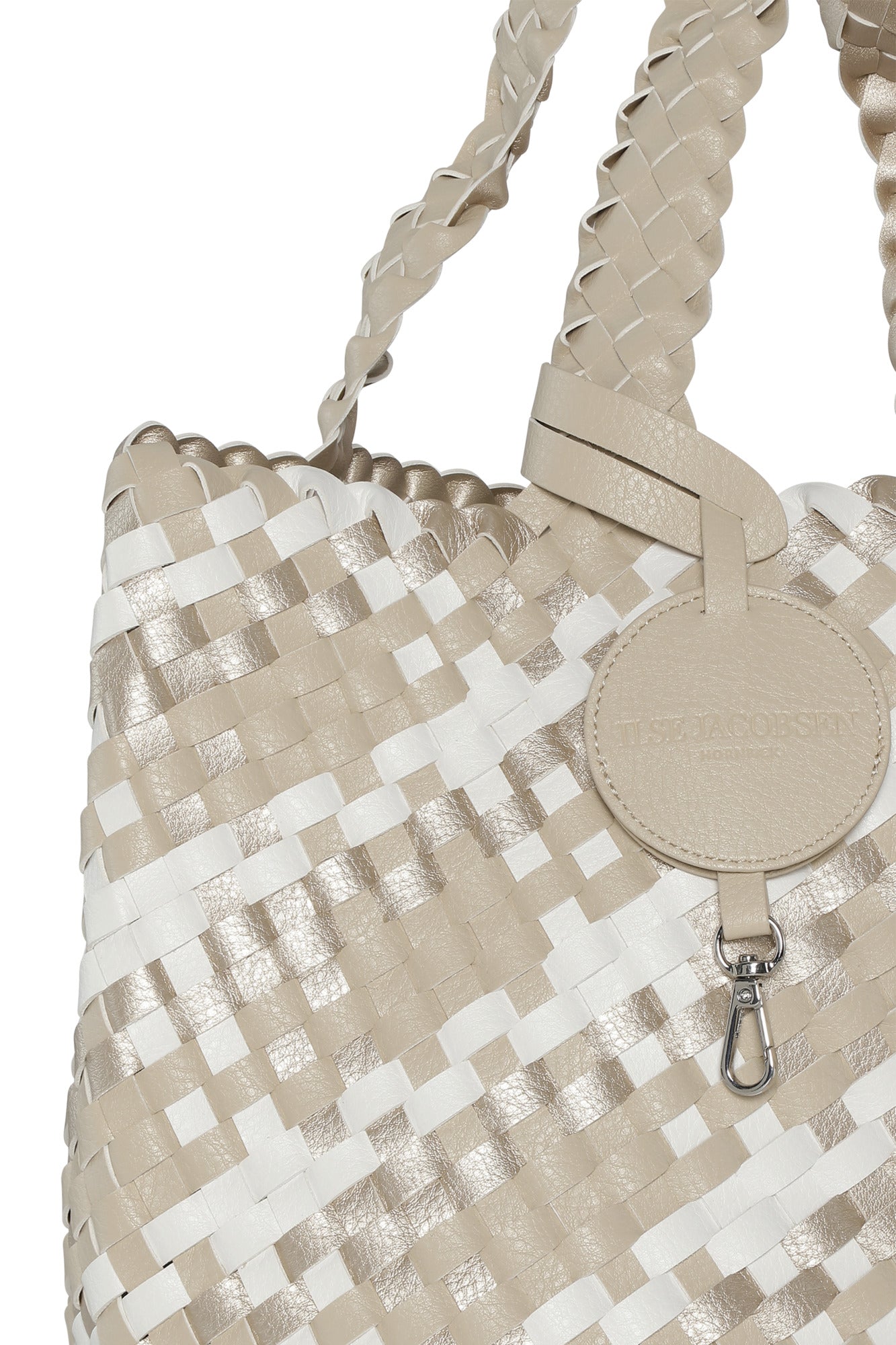 ILSE JACOBSEN TOTE BAG | IVORY/WHITE