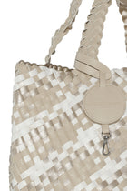 ILSE JACOBSEN TOTE BAG | IVORY/WHITE
