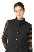 Load image into Gallery viewer, ILSE JACOBSEN SLIM VEST | BLACK
