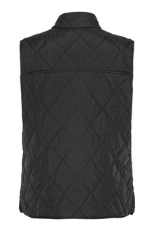 ILSE JACOBSEN SLIM VEST | BLACK