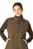 ILSE JACOBSEN SLIM VEST | NUT