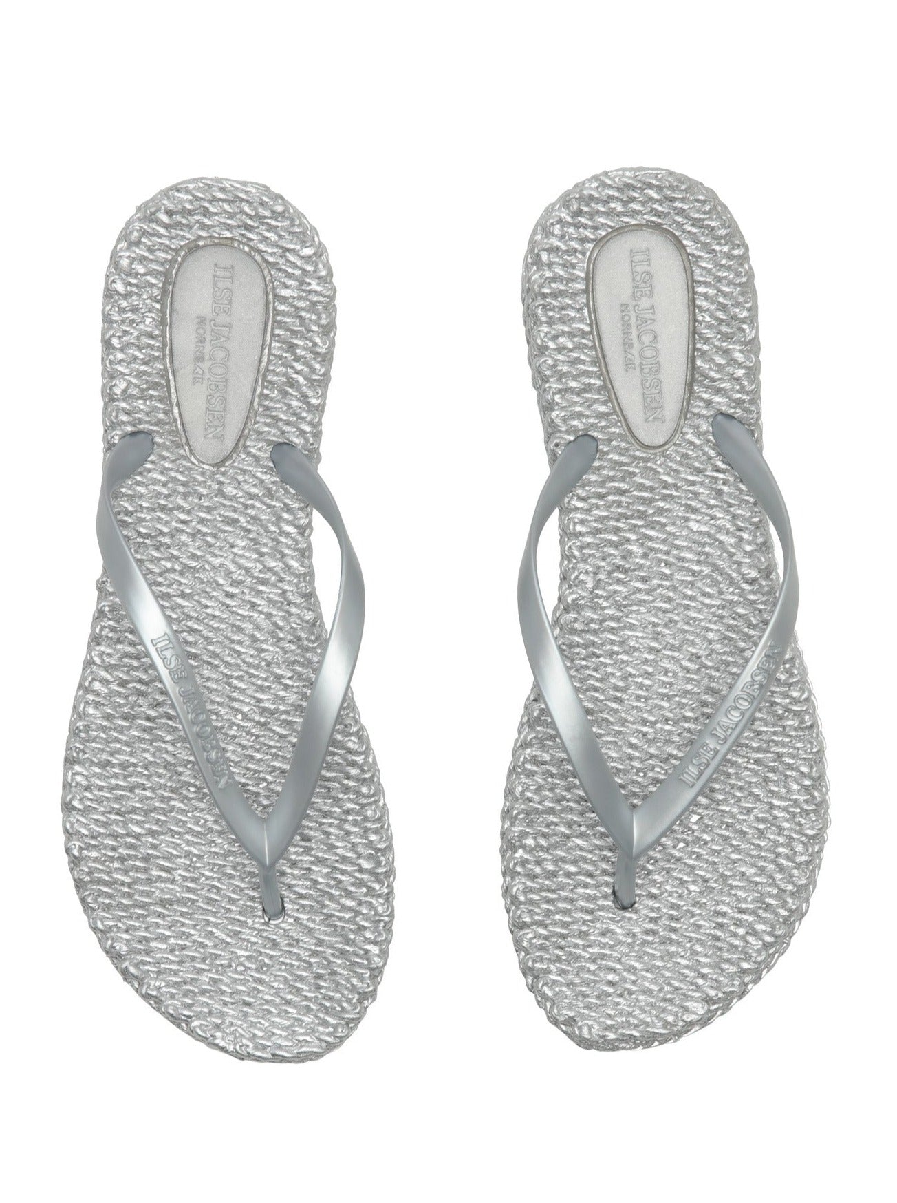 ILSE JACOBSEN CHEERFUL FLIP FLOP | SILVER