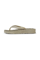 ILSE JACOBSEN CHEERFUL WEDGE FLIP FLOP | PLATINUM