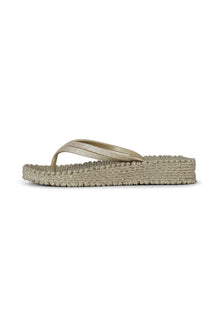 ILSE JACOBSEN CHEERFUL WEDGE FLIP FLOP | PLATINUM