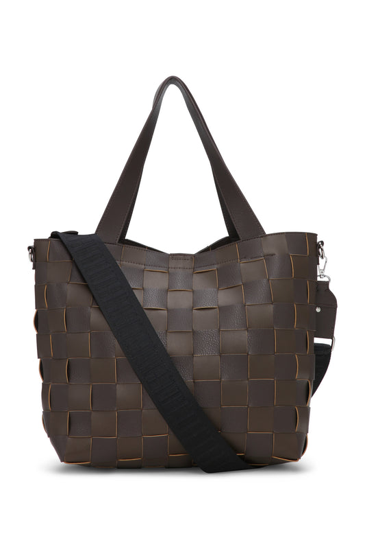 ILSE JACOBSEN TOTE BAG | CHOCOLATE BROWN