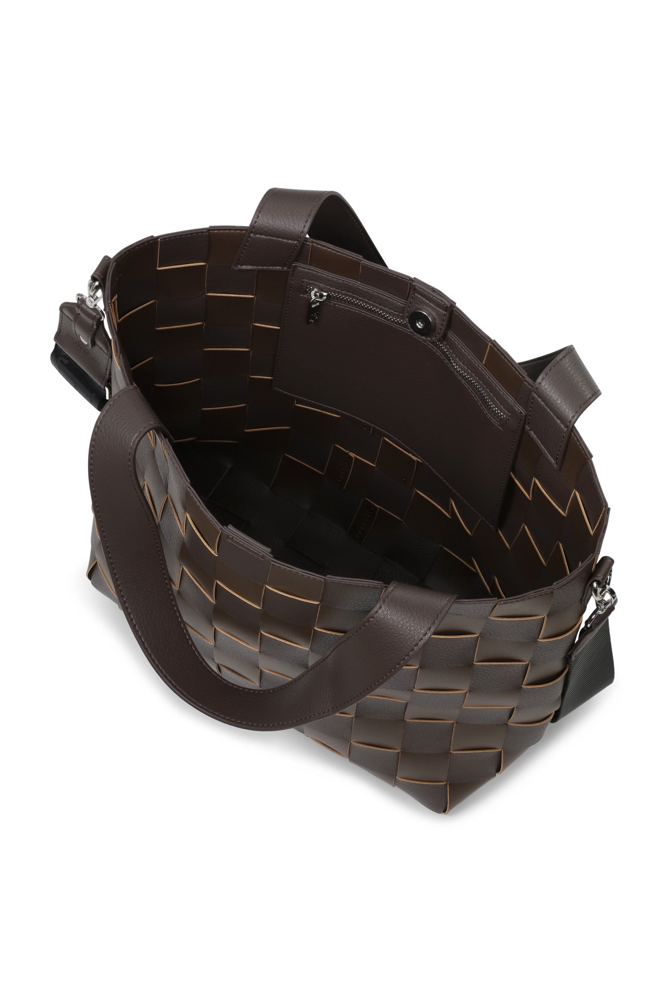 ILSE JACOBSEN TOTE BAG | CHOCOLATE BROWN