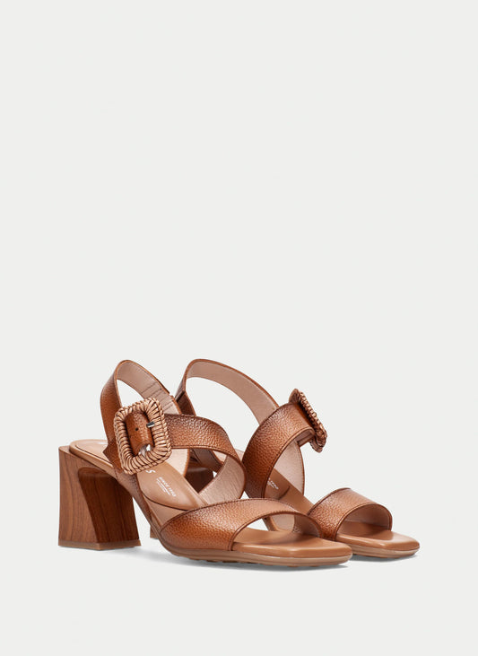 HISPANITAS MIAMI BUCKLE SANDAL | TAN