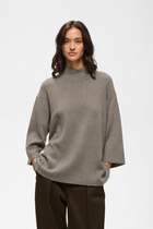 IN WEAR TILDA PULLOVER | CINDER MELANGE GREY