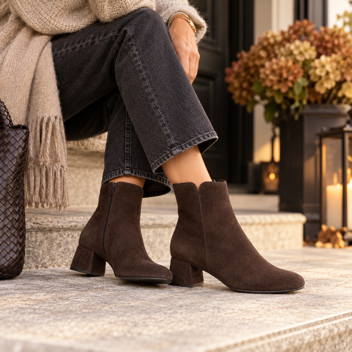 GABOR SHARON BOOT | CHOCOLATE