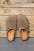 BIRKENSTOCK ZERMATT 365 SUEDE | GRAY TAUPE