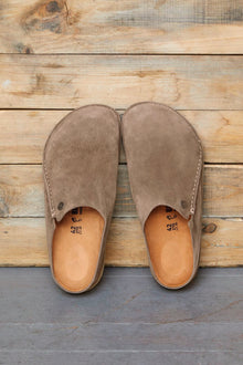 BIRKENSTOCK ZERMATT 365 SUEDE | GRAY TAUPE