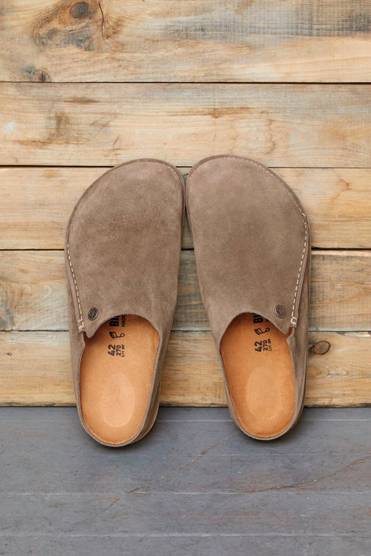 BIRKENSTOCK ZERMATT 365 SUEDE | GRAY TAUPE