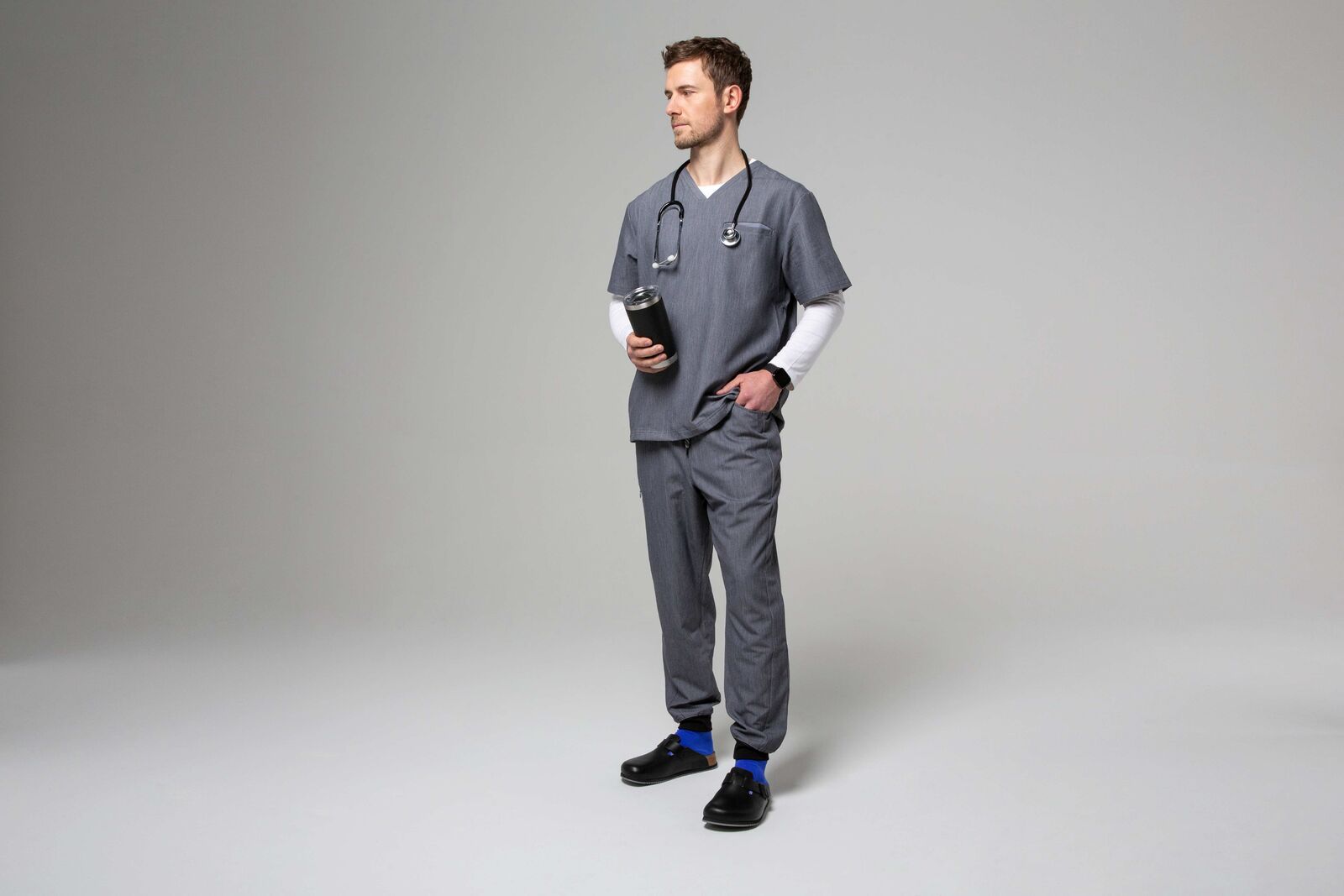BIRKENSTOCK BOSTON SUPER GRIP | Black