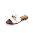 Load image into Gallery viewer, GABOR MULE SLIP ON SMOOTH LEATHER | WHITE
