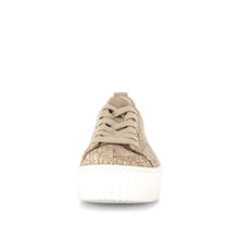 GABOR PLATFORM SNEAKER | RAFFIA