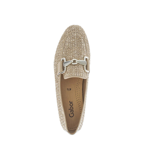 GABOR CLASSIC LOAFER | RAFFIA
