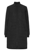 Load image into Gallery viewer, ILSE JACOBSEN IRIS LONG QUILTED COAT | BLACK
