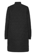 Load image into Gallery viewer, ILSE JACOBSEN IRIS LONG QUILTED COAT | BLACK
