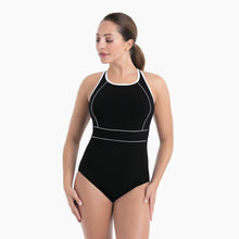 ANITA COLINA MASTECTOMY SWIMSUIT | BLACK/WHITE