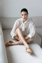 HISPANITAS MIAMI BUCKLE SANDAL | TAN