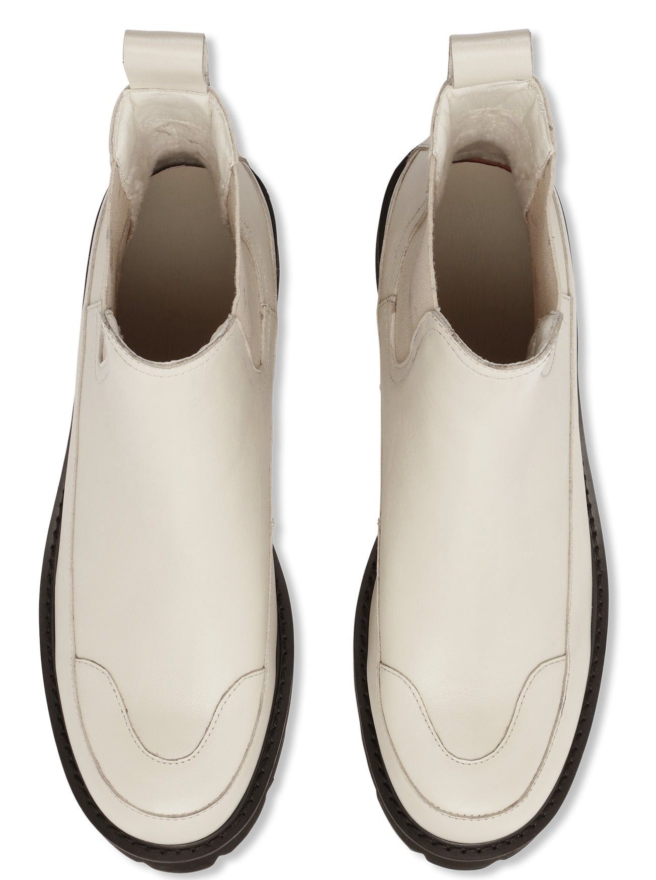 ILSE JACOBSEN MILEY SHORT LEATHER ANKLE BOOT | SAND