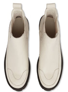 ILSE JACOBSEN MILEY SHORT LEATHER ANKLE BOOT | SAND