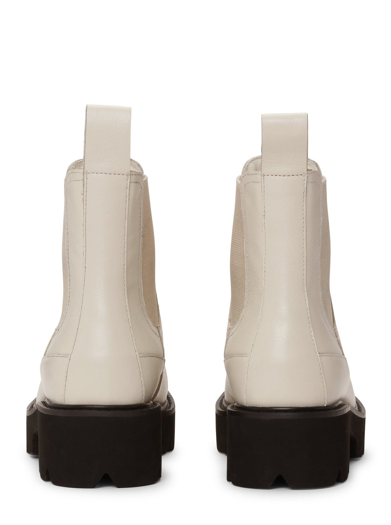 ILSE JACOBSEN MILEY SHORT LEATHER ANKLE BOOT | SAND