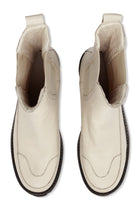 ILSE JACOBSEN MILEY MID CALF PULL ON LEATHER BOOT | SAND