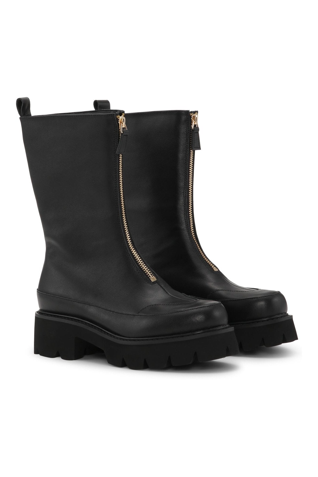 ILSE JACOBSEN MILEY MID CALF CHELSEA BOOT | BLACK