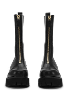 ILSE JACOBSEN MILEY MID CALF CHELSEA BOOT | BLACK