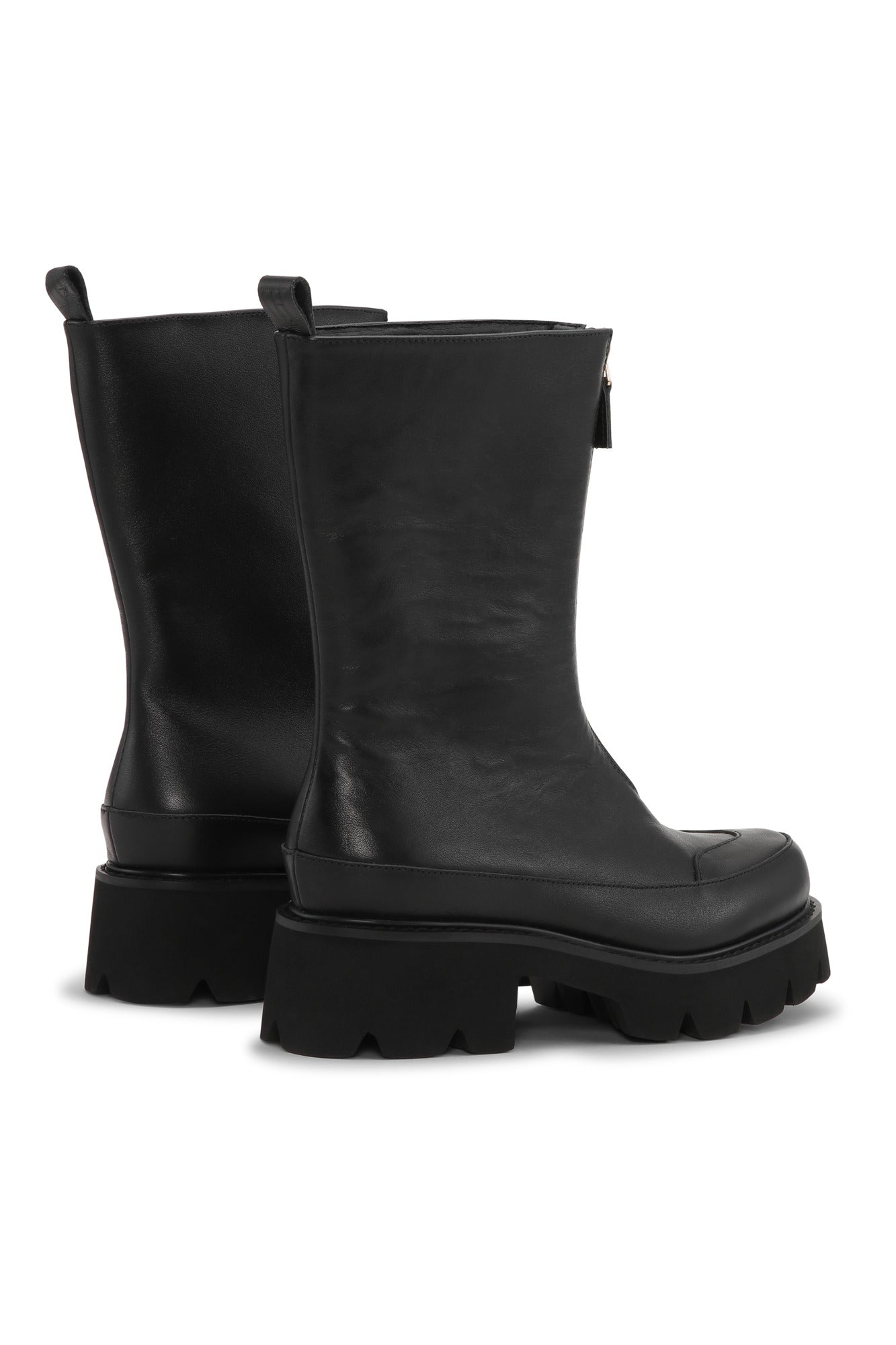 ILSE JACOBSEN MILEY MID CALF CHELSEA BOOT | BLACK