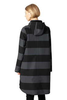 ILSE JACOBSEN LONG RAINCOAT | OMBRE-BLUE