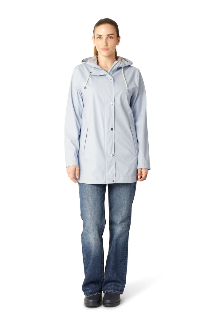 ILSE JACOBSEN MID RAINCOAT | HEATHER