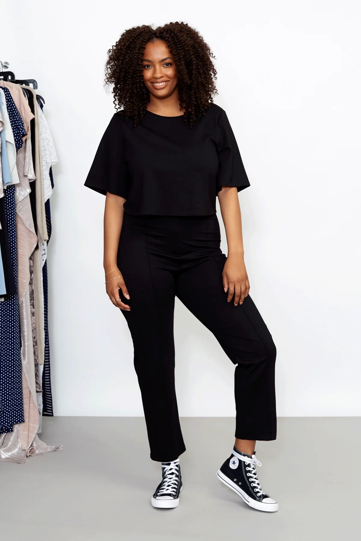 RIPLEY RADER PONTE KNIT SLIM LEG PANT