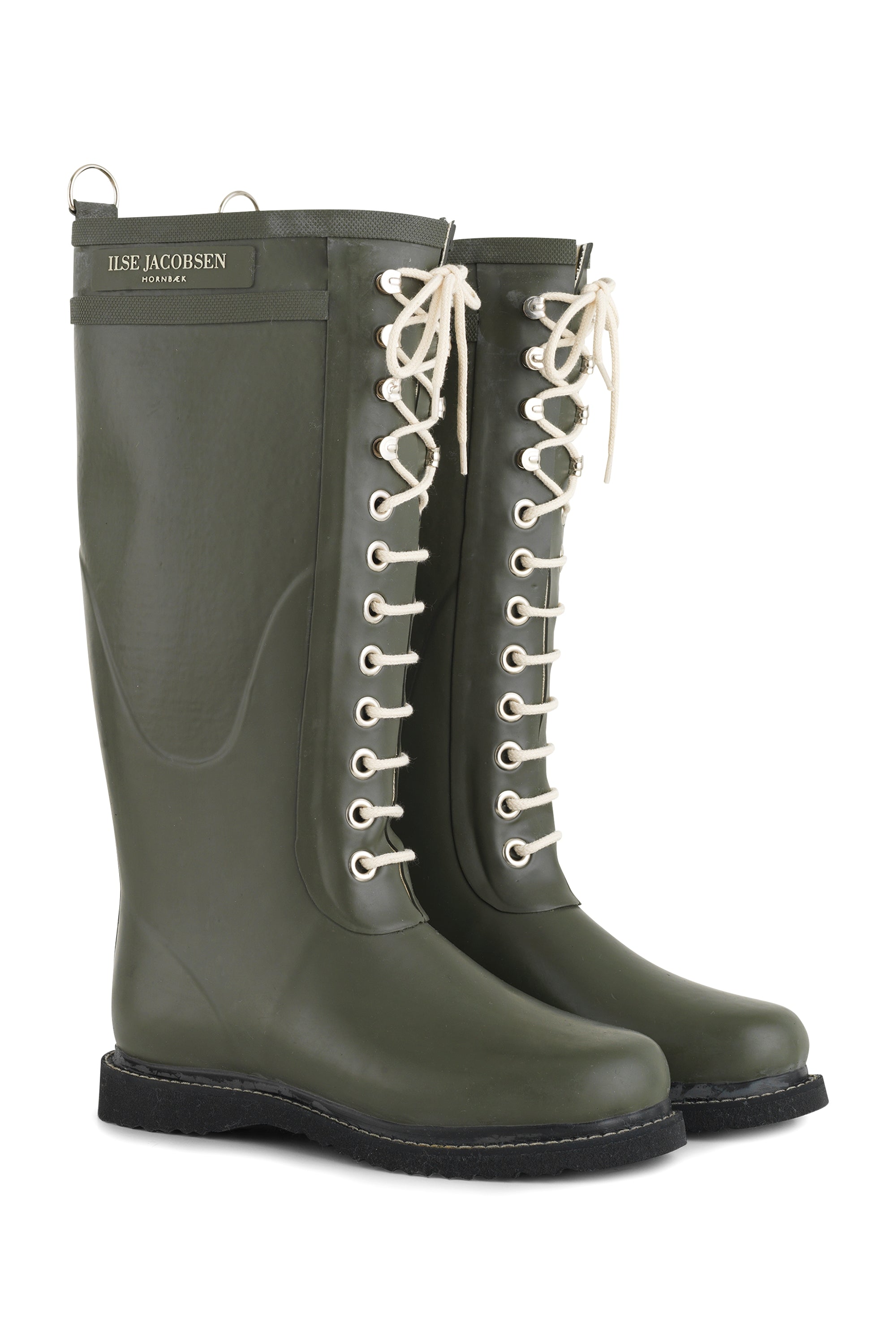 ILSE JACOBSEN TALL RUBBER BOOT | ARMY