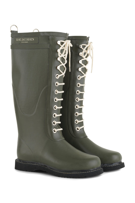 ILSE JACOBSEN TALL RUBBER BOOT | ARMY