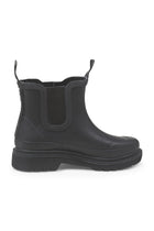 ILSE JACOBSEN SHORT CHELSEA RUBBER BOOT | BLACK