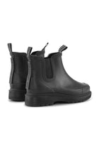 ILSE JACOBSEN SHORT CHELSEA RUBBER BOOT | BLACK