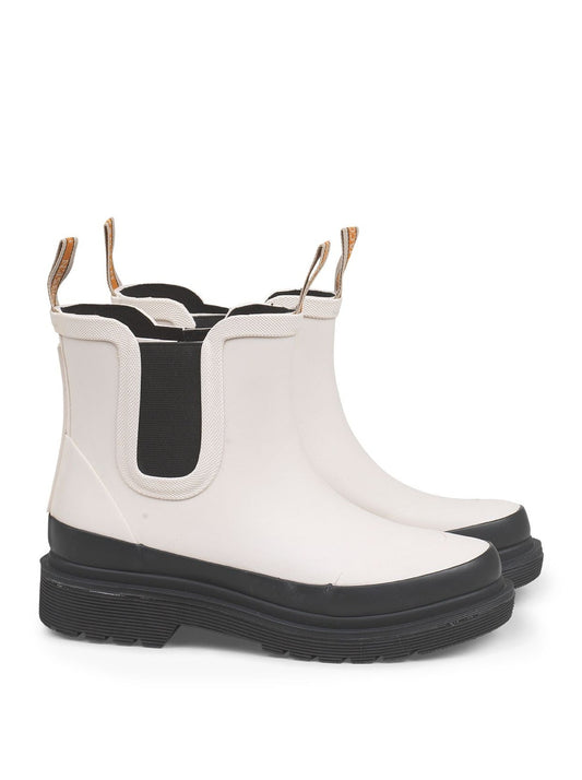 ILSE JACOBSEN SHORT CHELSEA RUBBER BOOT | MILK CREAM