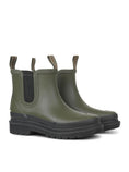 Load image into Gallery viewer, ILSE JACOBSEN SHORT CHELSEA RUBBER BOOT | ARMY
