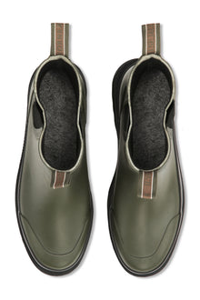 ILSE JACOBSEN SHORT CHELSEA RUBBER BOOT | ARMY