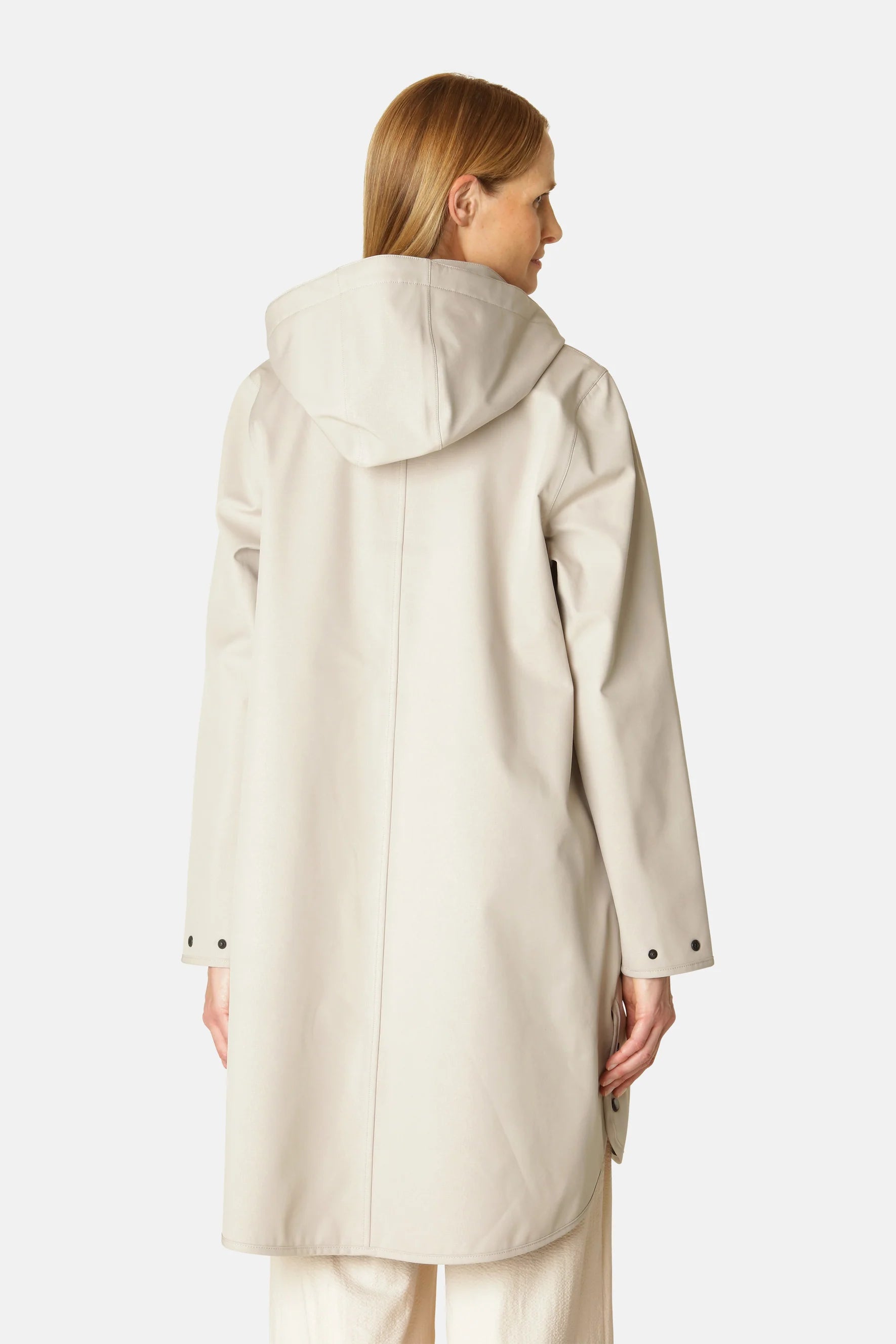 ILSE JACOBSEN LONG RAINCOAT | CHATEAU GRAY