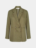 Load image into Gallery viewer, SOFIE SCHNOOR BLAZER | ARMY GREEN
