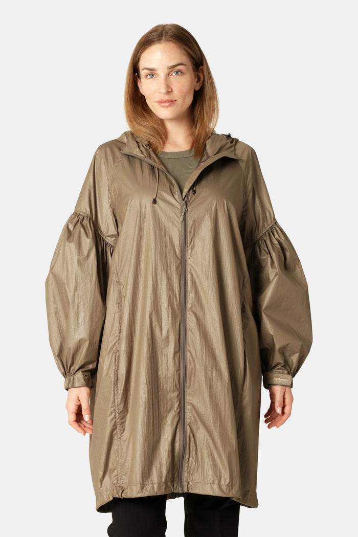 ILSE JACOBSEN LIGHTWEIGHT OVERSIZED JACKET | GREIGE GOLD