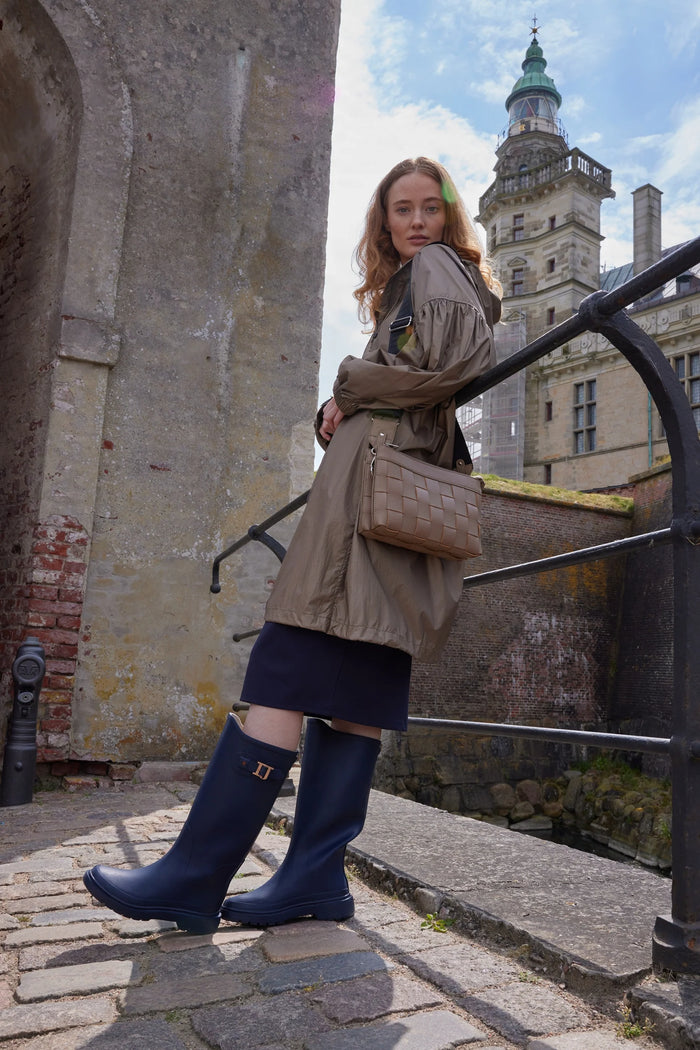 ILSE JACOBSEN LIGHTWEIGHT OVERSIZED JACKET | GREIGE GOLD