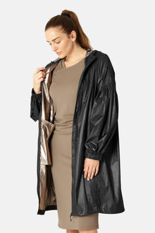 ILSE JACOBSEN LIGHTWEIGHT OVERSIZED JACKET | INDIGO GOLD