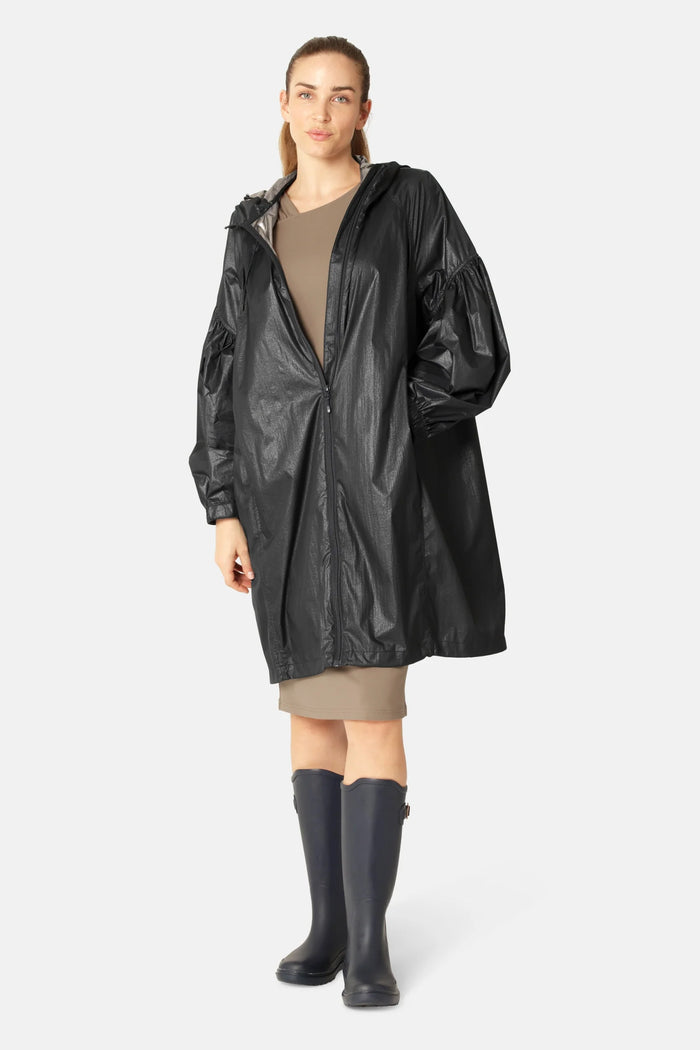 ILSE JACOBSEN LIGHTWEIGHT OVERSIZED JACKET | INDIGO GOLD