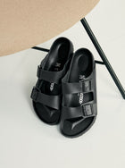 BIRKENSTOCK ARIZONA EXQUISITE LEATHER | BLACK