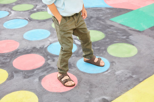 BIRKENSTOCK ARIZONA KIDS BIRKIBUC | MOCHA
