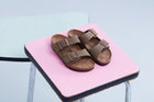 BIRKENSTOCK ARIZONA KIDS BIRKIBUC | MOCHA